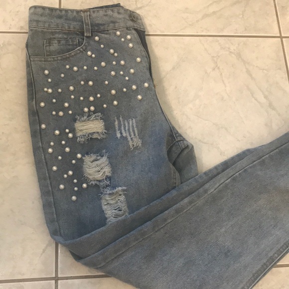 Nasty Gal Denim - Nasty Gal Pearl Jeans Nasty Gal Denim - Nasty Gal Pearl Jeans